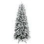 Árbol de Navidad artificial con 300 LEDs y nieve flocada 240 cm by , Christmas trees - Ref: Foro24-3315767, Price: 304,06 €, ...