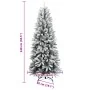 Árbol de Navidad artificial con 300 LEDs y nieve flocada 240 cm by , Christmas trees - Ref: Foro24-3315767, Price: 304,06 €, ...