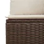 Set sofás de jardín 6 piezas y cojines ratán sintético marrón by , Garden sets - Ref: Foro24-3275293, Price: 438,87 €, Discou...