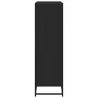 Estantería de madera ingeniería y metal negro 97,5x33x107,5 cm de , Librerías y estanterías - Ref: Foro24-3300860, Precio: 11...