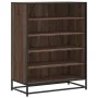 Zapatero de madera y metal marrón roble 75x38x97,5 cm von , Schuhregale und Schuhorganisatoren - Ref: Foro24-3300874, Preis: ...