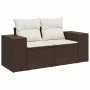 Juego de sofás de jardín 7 piezas con cojines ratán PE marrón von , Gartensets - Ref: Foro24-3269183, Preis: 531,95 €, Rabatt: %