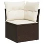 Juego de sofás de jardín 7 piezas con cojines ratán PE marrón von , Gartensets - Ref: Foro24-3269183, Preis: 531,95 €, Rabatt: %