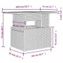 Set comedor de jardín 5 piezas y cojines ratán sintético marrón von , Gartensets - Ref: Foro24-3268993, Preis: 399,17 €, Raba...
