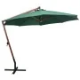 Sombrilla colgante con palo de madera verde 350 cm von , Sonnenschirme - Ref: Foro24-42965, Preis: 230,57 €, Rabatt: %