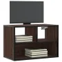 Mueble TV madera ingeniería y metal marrón roble 60x31x39,5 cm von , TV-Möbel - Ref: Foro24-848918, Preis: 34,39 €, Rabatt: %