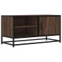 Mueble TV metal y madera ingeniería marrón roble 80x34,5x40 cm von , TV-Möbel - Ref: Foro24-848823, Preis: 67,29 €, Rabatt: %
