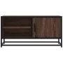 Mueble TV metal y madera ingeniería marrón roble 80x34,5x40 cm von , TV-Möbel - Ref: Foro24-848823, Preis: 67,29 €, Rabatt: %