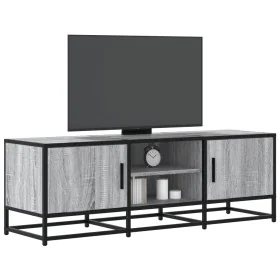 Mueble TV madera ingeniería y metal gris Sonoma 120x35x41 cm von , TV-Möbel - Ref: Foro24-848842, Preis: 103,32 €, Rabatt: %