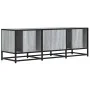 Mueble TV madera ingeniería y metal gris Sonoma 120x35x41 cm de , Muebles TV - Ref: Foro24-848842, Precio: 103,32 €, Descuent...