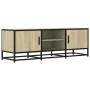 Mueble TV metal y madera ingeniería roble Sonoma 120x35x41 cm de , Muebles TV - Ref: Foro24-848840, Precio: 100,21 €, Descuen...