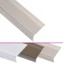 Perfiles de peldaños forma de L 15 uds aluminio champán 67 cm by , Stairs - Ref: Foro24-146797, Price: 64,70 €, Discount: %