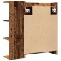 Armario espejo de baño madera envejecida 62,5x20,5x64 cm de , Tocadores de baño - Ref: Foro24-856177, Precio: 73,16 €, Descue...
