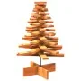 Árbol de Navidad de adorno madera maciza pino marrón cera 80 cm by , Christmas trees - Ref: Foro24-858203, Price: 47,35 €, Di...