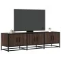 Mueble TV metal y madera ingeniería marrón roble 150x35x41 cm von , TV-Möbel - Ref: Foro24-848863, Preis: 104,46 €, Rabatt: %