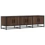 Mueble TV metal y madera ingeniería marrón roble 150x35x41 cm von , TV-Möbel - Ref: Foro24-848863, Preis: 104,46 €, Rabatt: %