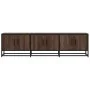 Mueble TV metal y madera ingeniería marrón roble 150x35x41 cm von , TV-Möbel - Ref: Foro24-848863, Preis: 104,46 €, Rabatt: %
