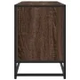 Mueble TV metal y madera ingeniería marrón roble 150x35x41 cm von , TV-Möbel - Ref: Foro24-848863, Preis: 104,46 €, Rabatt: %