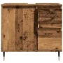 Armario de baño madera de ingeniería envejecida 65x33x60 cm de , Tocadores de baño - Ref: Foro24-857223, Precio: 76,13 €, Des...
