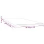 Topper de colchón 90x210x5 cm by , Mattress covers - Ref: Foro24-4103490, Price: 67,17 €, Discount: %