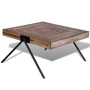 Mesa de centro con patas en forma de V madera de teca reciclada von , Couchtisch - Ref: Foro24-241712, Preis: 142,62 €, Rabat...