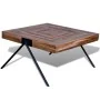 Mesa de centro con patas en forma de V madera de teca reciclada von , Couchtisch - Ref: Foro24-241712, Preis: 142,62 €, Rabat...