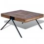 Mesa de centro con patas en forma de V madera de teca reciclada von , Couchtisch - Ref: Foro24-241712, Preis: 142,62 €, Rabat...
