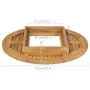 Tablero para caja de cerveza madera de teca 70 cm de , Tableros para mesas - Ref: Foro24-43807, Precio: 85,17 €, Descuento: %