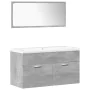 Set muebles de baño 5 piezas madera ingeniería gris hormigón by , Bathroom furniture - Ref: Foro24-3324878, Price: 322,17 €, ...