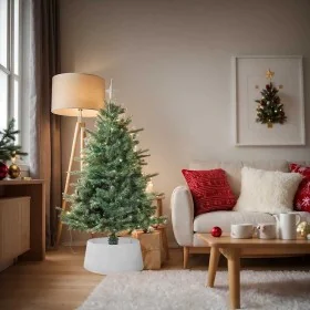Falda del árbol de Navidad plástico blanca Ø56x23 cm by , Christmas tree footmuff - Ref: Foro24-4019953, Price: 20,10 €, Disc...