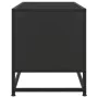 Mueble de TV madera de ingeniería y metal negro 100x34,5x40 cm von , TV-Möbel - Ref: Foro24-848814, Preis: 91,73 €, Rabatt: %
