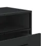 Mueble de TV madera de ingeniería y metal negro 100x34,5x40 cm von , TV-Möbel - Ref: Foro24-848814, Preis: 91,73 €, Rabatt: %