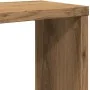 Estantes cubo de pared 2 uds madera roble artisan 60x15x23 cm by , Shelves and shelves - Ref: Foro24-856589, Price: 33,78 €, ...