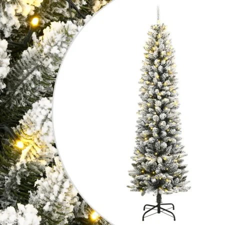 Árbol de Navidad artificial con 300 LEDs y nieve flocada 210 cm by , Christmas trees - Ref: Foro24-3315771, Price: 112,69 €, ...