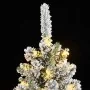 Árbol de Navidad artificial con 300 LEDs y nieve flocada 210 cm by , Christmas trees - Ref: Foro24-3315771, Price: 112,69 €, ...