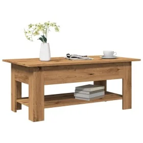 Mesa de centro madera ingeniería roble artesanal 102x55x42cm von , Couchtisch - Ref: Foro24-856797, Preis: 77,48 €, Rabatt: %