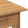 Mesa de centro madera ingeniería roble artesanal 102x55x42cm by , Coffee table - Ref: Foro24-856797, Price: 77,48 €, Discount: %