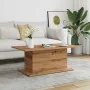 Mesa de centro madera ingeniería roble artisan 102x55,5x40 cm by , Coffee table - Ref: Foro24-856807, Price: 63,72 €, Discoun...