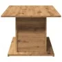 Mesa de centro madera ingeniería roble artisan 102x55,5x40 cm by , Coffee table - Ref: Foro24-856807, Price: 63,72 €, Discoun...