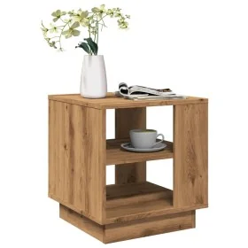 Mesa de centro madera de ingeniería roble artisan 40x40x43 cm by , Coffee table - Ref: Foro24-856805, Price: 38,48 €, Discoun...