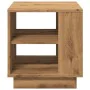 Mesa de centro madera de ingeniería roble artisan 40x40x43 cm by , Coffee table - Ref: Foro24-856805, Price: 38,48 €, Discoun...