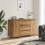 Aparador de madera de ingeniería roble artisan 120x41x75 cm de , Aparadores - Ref: Foro24-856795, Precio: 193,88 €, Descuento: %