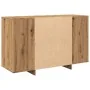 Aparador de madera de ingeniería roble artisan 120x41x75 cm de , Aparadores - Ref: Foro24-856795, Precio: 193,88 €, Descuento: %
