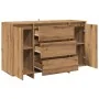 Aparador de madera de ingeniería roble artisan 120x41x75 cm de , Aparadores - Ref: Foro24-856795, Precio: 193,88 €, Descuento: %
