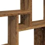 Estante cubo de pared madera ingeniería envejecida 78x15x93 cm by , Shelves and shelves - Ref: Foro24-856594, Price: 42,79 €,...