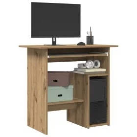 Escritorio de madera de ingeniería roble artisan 80x45x74 cm von , Schreibtische - Ref: Foro24-855995, Preis: 74,56 €, Rabatt: %