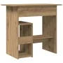 Escritorio de madera de ingeniería roble artisan 80x45x74 cm von , Schreibtische - Ref: Foro24-855995, Preis: 74,57 €, Rabatt: %