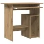 Escritorio de madera de ingeniería roble artisan 80x45x74 cm von , Schreibtische - Ref: Foro24-855995, Preis: 74,57 €, Rabatt: %