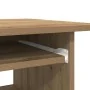 Escritorio de madera de ingeniería roble artisan 80x45x74 cm von , Schreibtische - Ref: Foro24-855995, Preis: 74,57 €, Rabatt: %