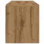 Mueble de TV luces LED madera roble artisan 120x35x40 cm de , Muebles TV - Ref: Foro24-856320, Precio: 101,95 €, Descuento: %